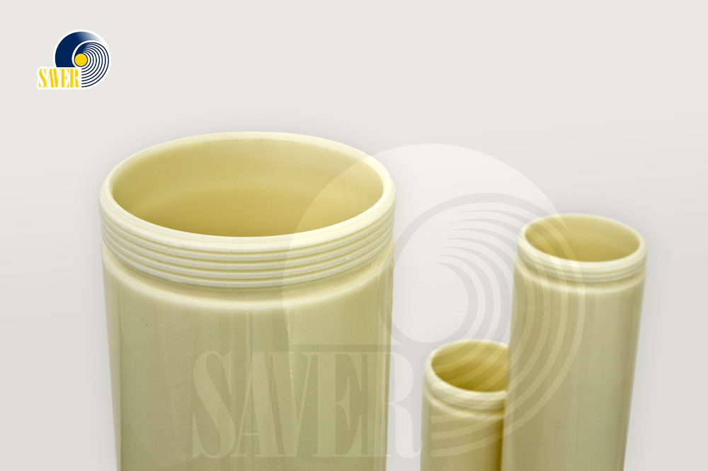 Трубы с сухой намоткой волокна и вакуумной пропиткой в