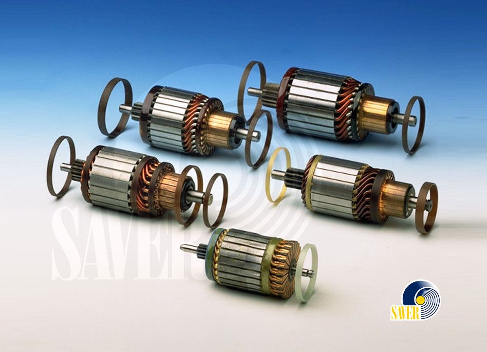 КОЛЬЦА ДЛЯ ПУСКОВЫХ ЭЛЕКТРОМОТОРОВ И КОЛЛЕКТОРОВ