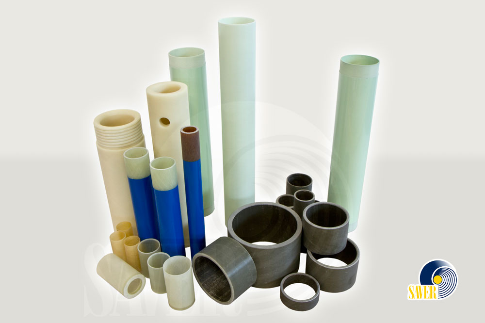 Трубы, получаемые по технологии намотки волокон производства SAVER S.p.a.